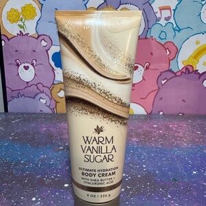 Bath & Body Works Warm Vanilla Sugar Body Cream with Gold Accents